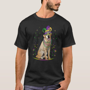 Labrador Retriever Mardi Gras Carnival Jester T-Shirt