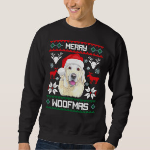 Labrador Retriever Merry Woofmas Christmas Dog Sweatshirt