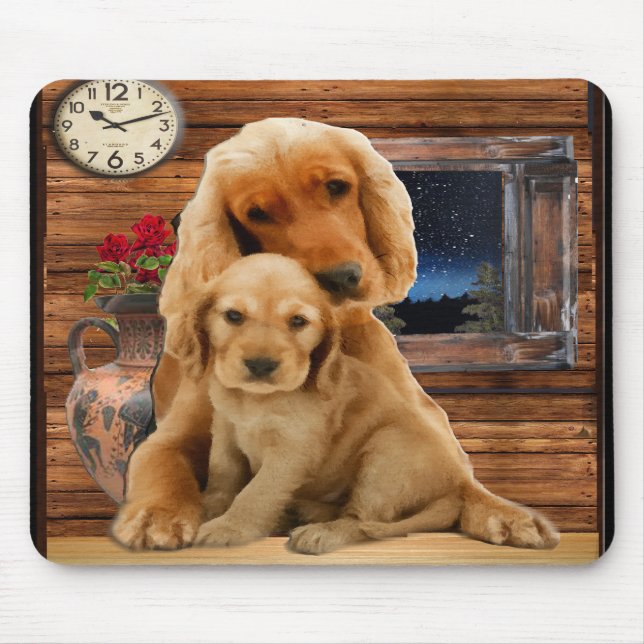 Labrador Retriever Mouse Mat (Front)