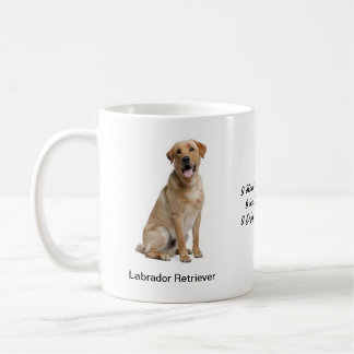 Labrador Retriever Mug - With two images and motif