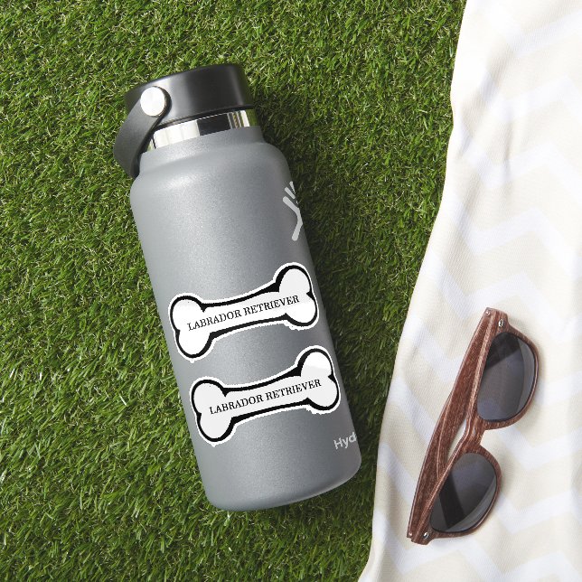 Labrador Retriever Name Bone (HydroFlask Insitu)