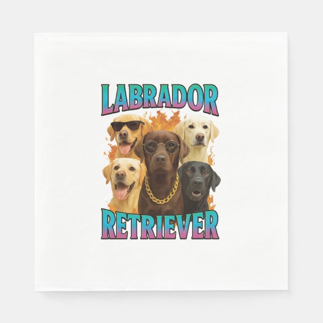 Labrador Retriever  Napkin (Front)