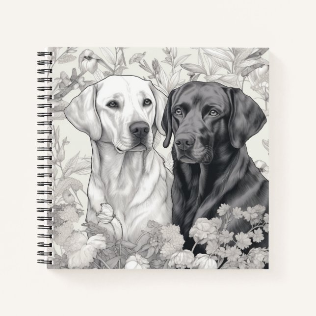 Labrador Retriever Note Book (Front)
