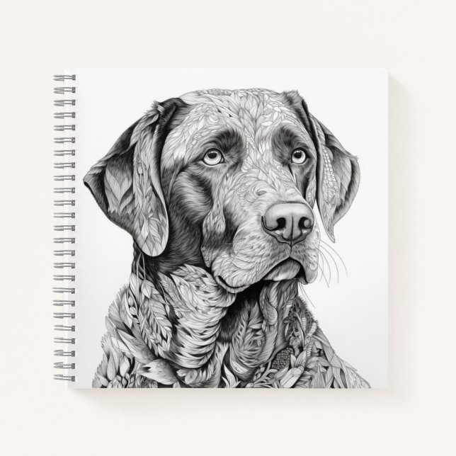 Labrador Retriever Notebook (Front)