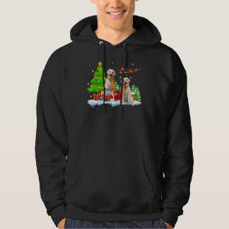 Labrador Retriever On Truck Christmas Labrador Ret Hoodie