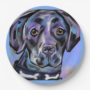 LABRADOR RETRIEVER            PAPER PLATE