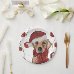 Labrador Retriever  Paper Plate