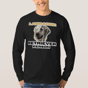 Labrador Retriever Person T-Shirt