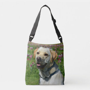 Labrador Retriever Personalise Dog Name Photos Crossbody Bag