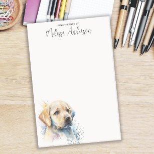Labrador Retriever Personalised Dog Lover Puppy  Post-it Notes