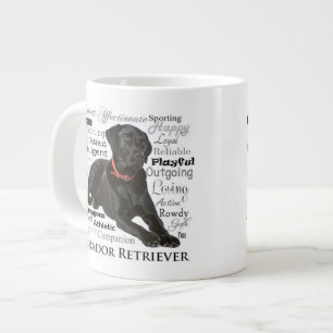 Labrador Retriever Personality Traits Large Coffee Mug