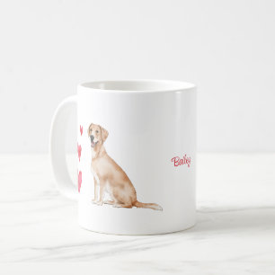 Labrador Retriever Personalized Dog Coffee Mug