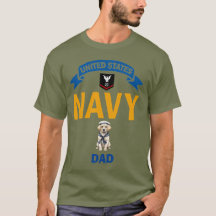 Labrador Retriever Petty Officer 3rd Class Dad