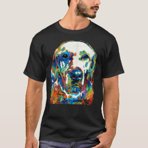 Labrador Retriever Play With Me By Sharon Cummings T-Shirt