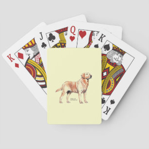 Labrador Retriever Playing Cards