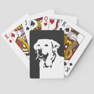 Labrador Retriever Playing Cards