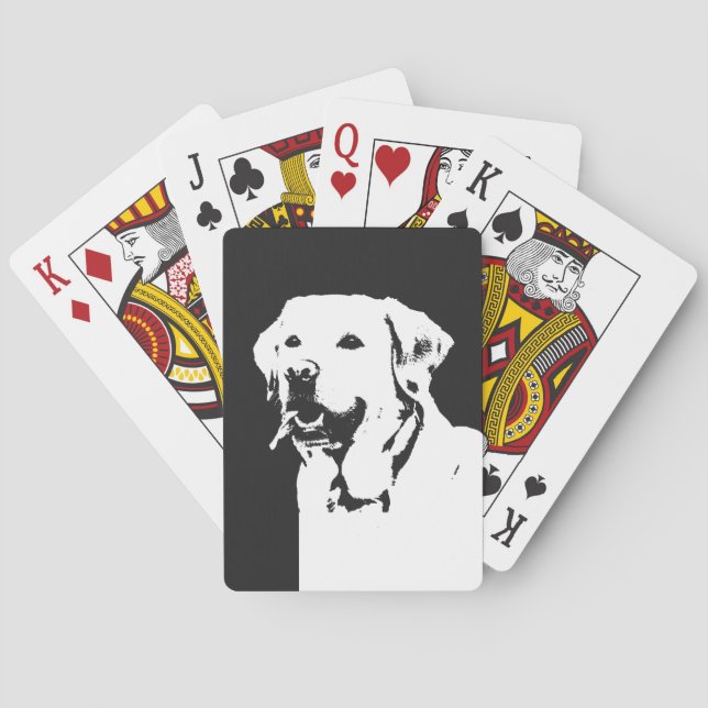 Labrador Retriever Playing Cards (Back)