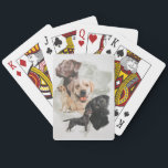 Labrador Retriever Playing Cards<br><div class="desc">Assorted views of the Labrador Retriever created by hand</div>