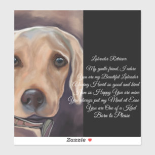 Labrador Retriever Poetry