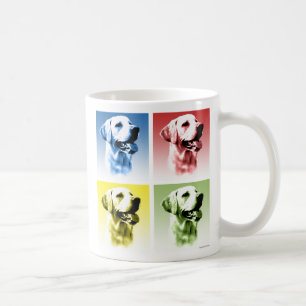 Labrador Retriever Pop Art Coffee Mug