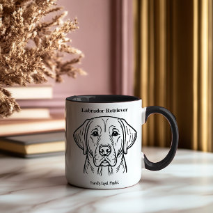 Labrador Retriever Portrait Mug