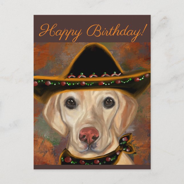 Labrador Retriever    Postcard (Front)