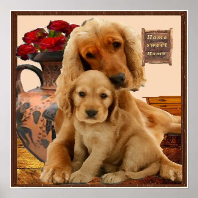 Labrador retriever poster (Front)