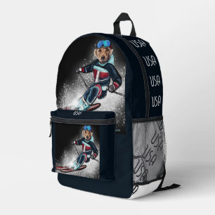 LABRADOR RETRIEVER  PRINTED BACKPACK