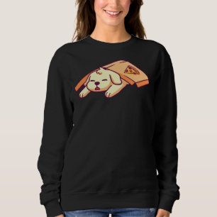 Labrador Retriever Pupperoni Pizza Cute Puppy Dogs Sweatshirt