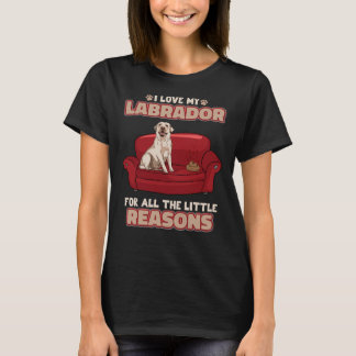 Labrador Retriever Puppy Dog     T-Shirt