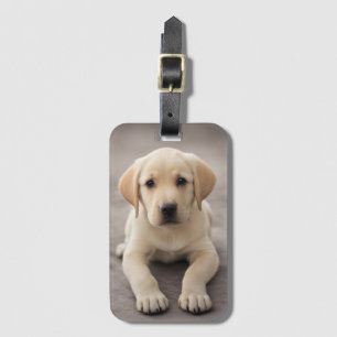 Labrador Retriever Puppy Luggage Tag