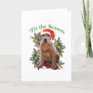 Labrador Retriever Puppy 'Tis the Season  Holiday Card