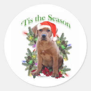 Labrador Retriever Puppy 'Tis the ... - Sticker