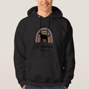 Labrador Retriever Rainbow Dog Mum Hoodie