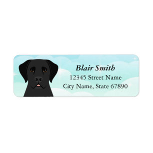 Labrador Retriever Return Address Labels