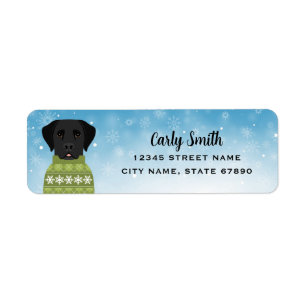 Labrador Retriever Return Address Labels