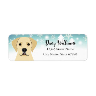 Labrador Retriever Return Address Labels