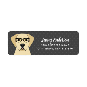Labrador Retriever Return Address Labels