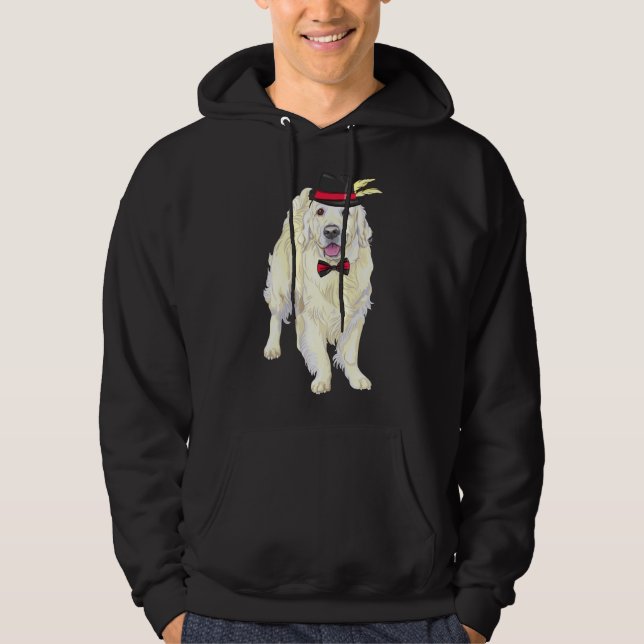 Labrador Retriever Romantic Hoodie (Front)