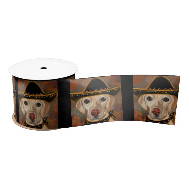 Labrador Retriever    Satin Ribbon (Spool)