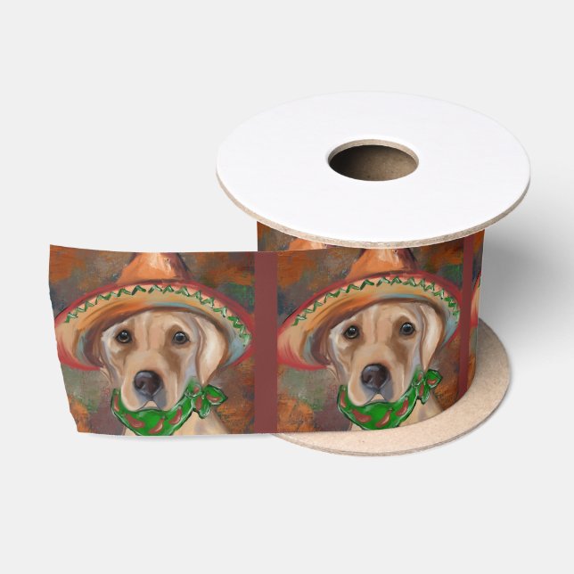 LABRADOR RETRIEVER            SATIN RIBBON (Spool)