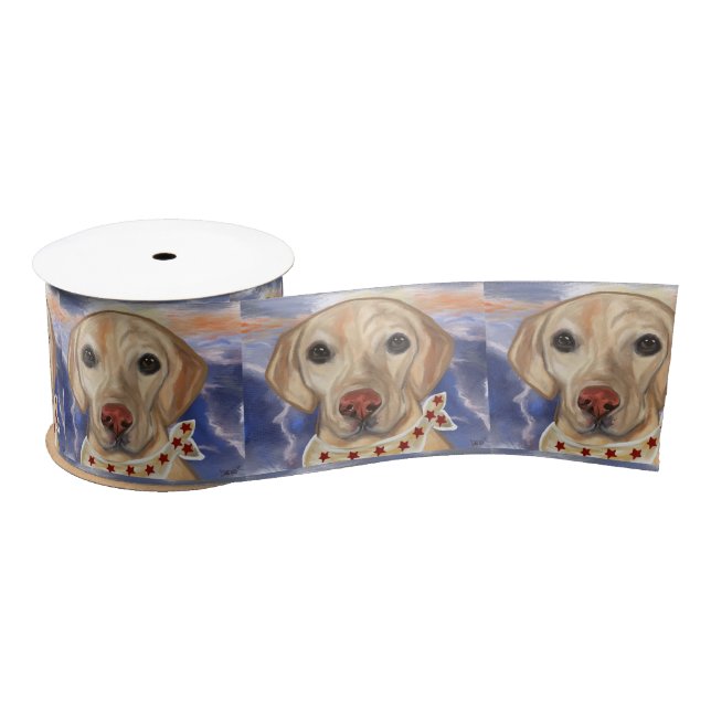 Labrador Retriever    Satin Ribbon (Spool)