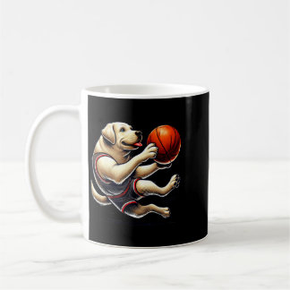 Labrador Retriever Shooting Basball Coffee Mug