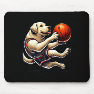 Labrador Retriever Shooting Basball Mouse Mat