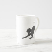 Labrador retriever silhouette
