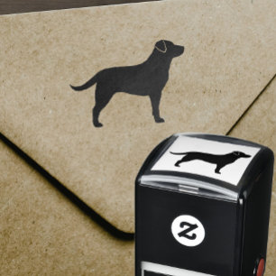 Labrador Retriever Silhouette Self-inking Stamp