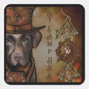 Labrador Retriever   Square Sticker