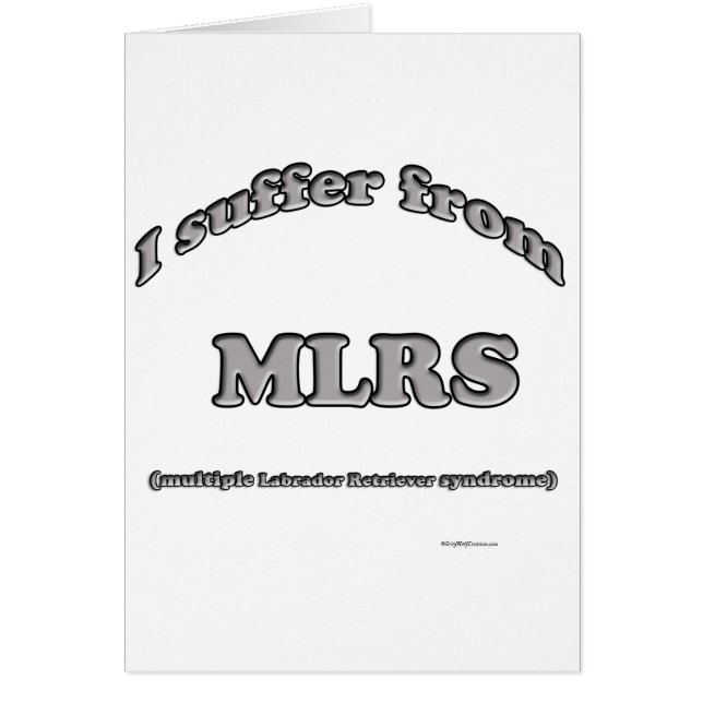 Labrador Retriever Syndrome (Front)