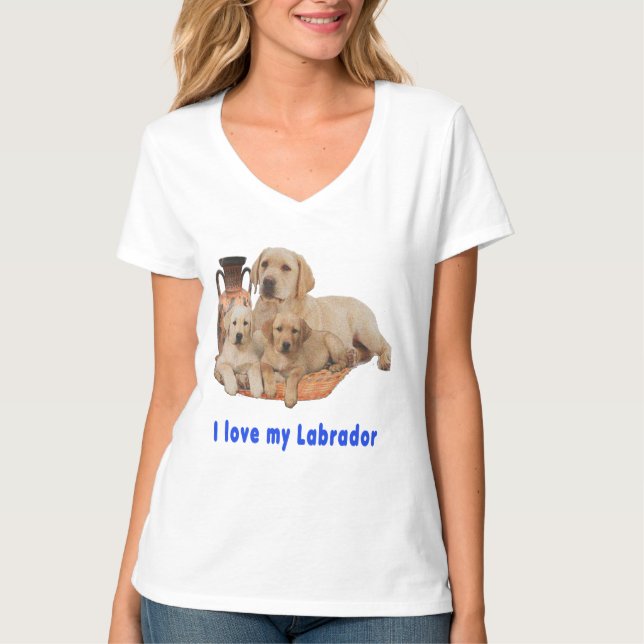 Labrador Retriever T-Shirt (Front)