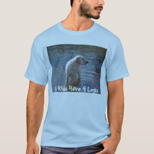 Labrador Retriever T-Shirt My Kids Have 4 Legs